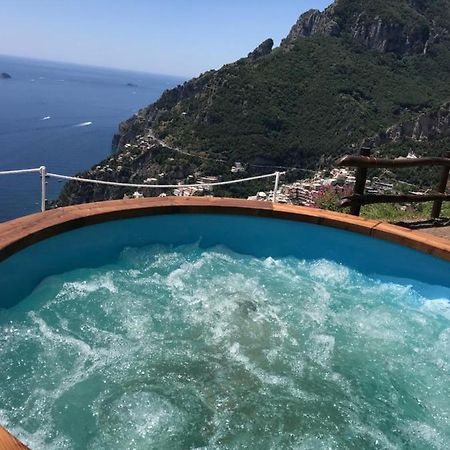 Villa La Tagliata Spectacular Jacuzzi Tub Amazing View And Private Parking Garage Позитано Экстерьер фото