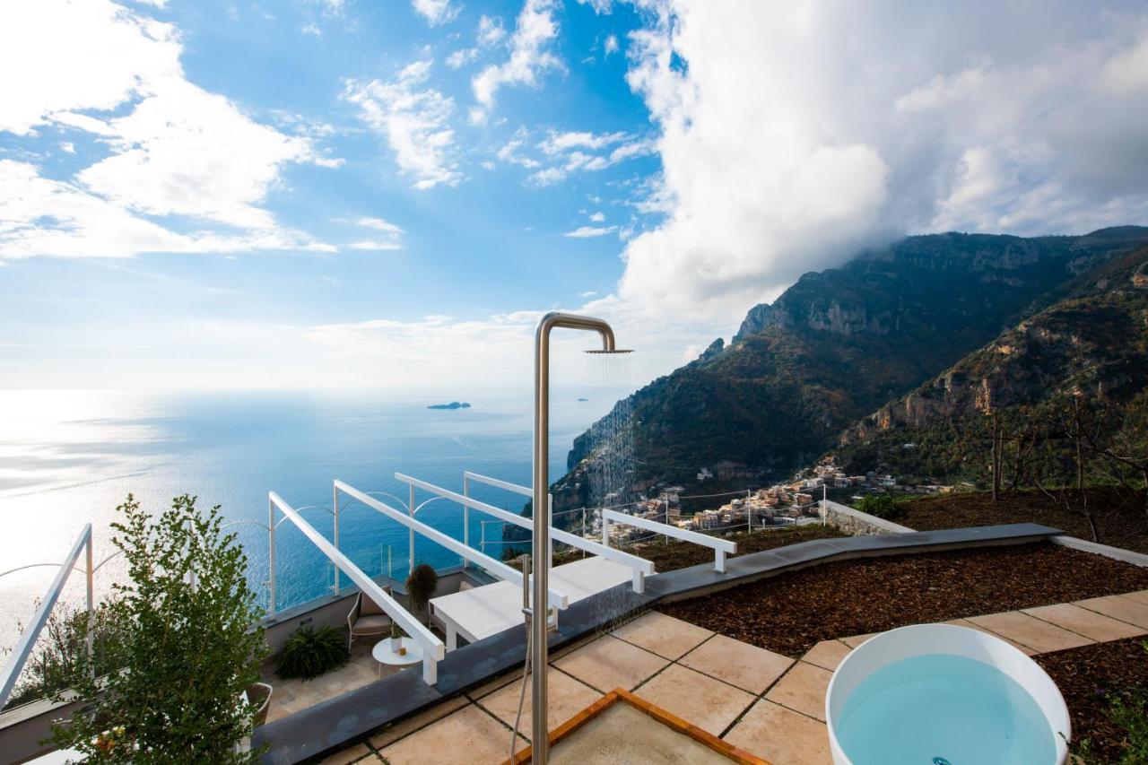 Villa La Tagliata Spectacular Jacuzzi Tub Amazing View And Private Parking Garage Позитано Экстерьер фото